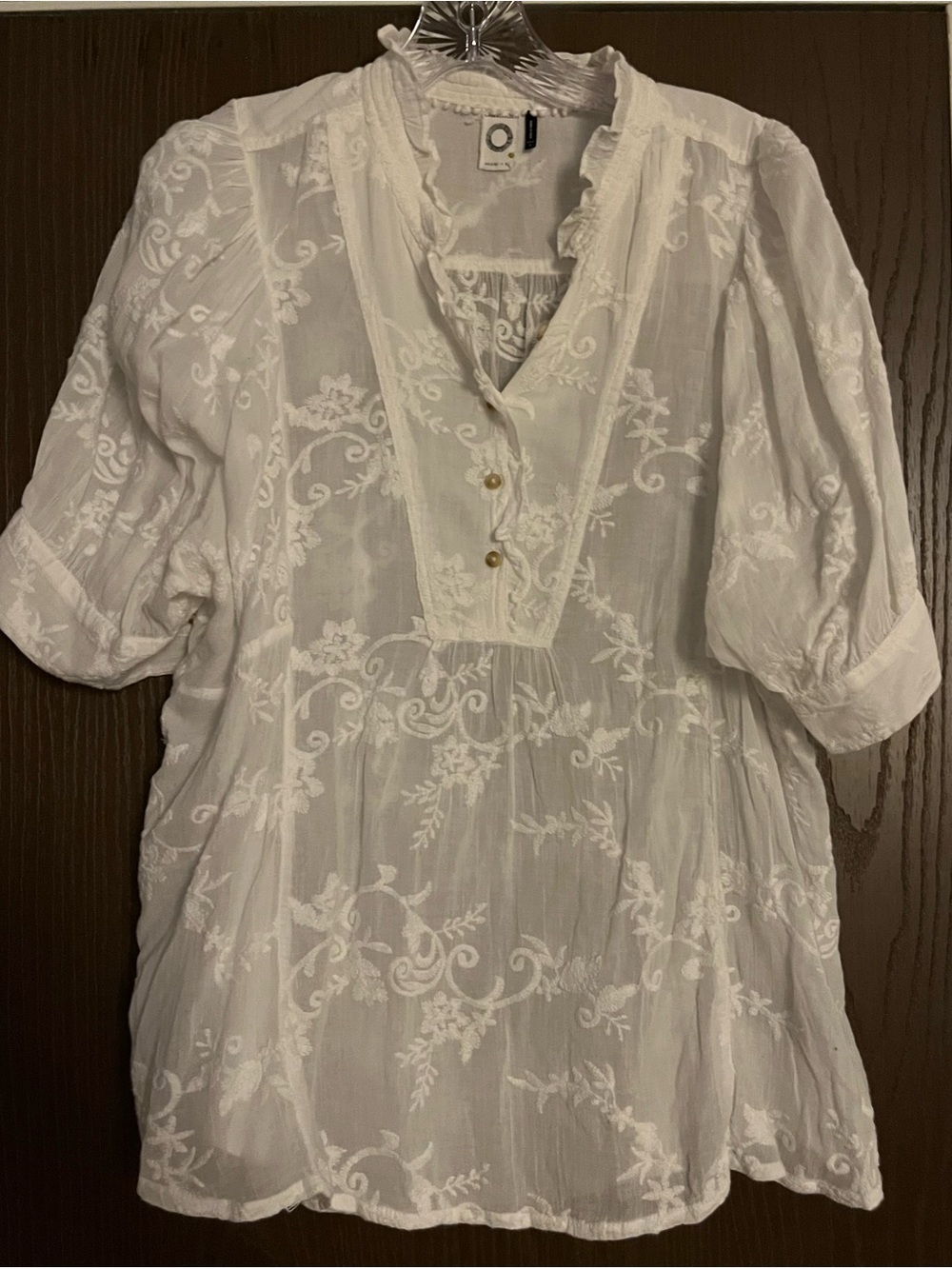 Anthropologie Akemi + Kin
Embroidered Top Blouse Size Large - Picture 5 of 12